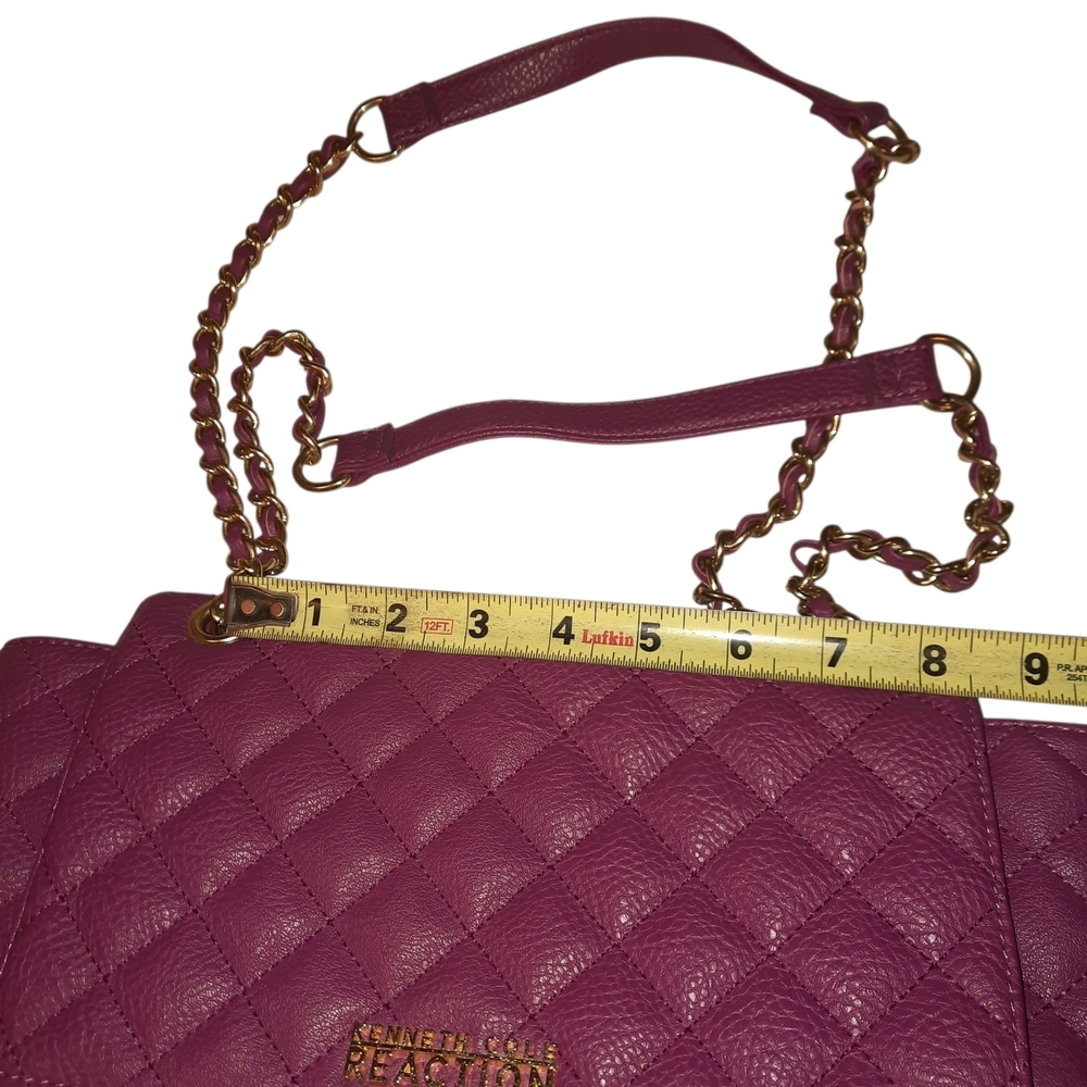 Kenneth Cole Reaction Pink Quilted Women's Bag - Picture 12 of 14
